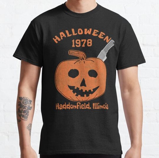 Discover Halloween 1978 Jackolantern, Haddonfield Illinois T-shirts