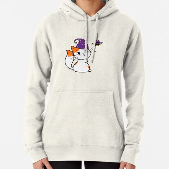 Discover cat witch, happy halloween Hoodies