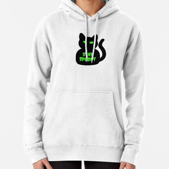 Discover Stay spooky cat eyes for Halloween Hoodies