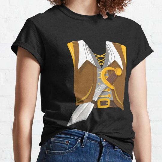 Discover Pirate Uniform Halloween Birthday T-shirts