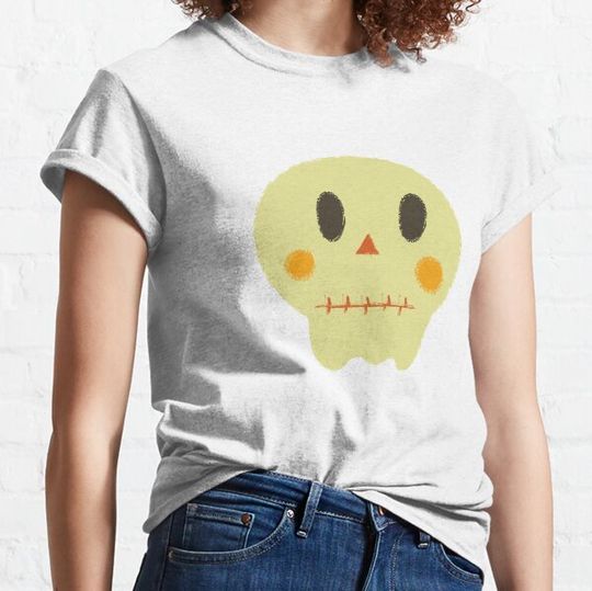 Discover Cute Skull (orange) T-shirts