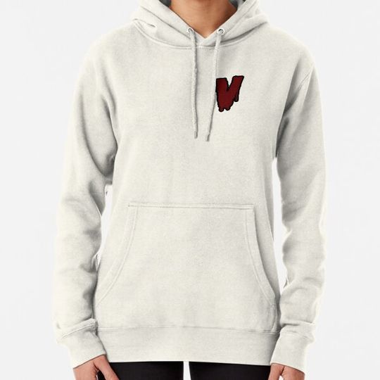 Discover Letter V (Halloween Themed - RED) Hoodies