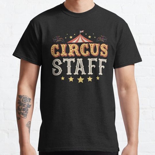 Discover Circus Staff Circus Themed Party Outfit for Men Women T-shirts