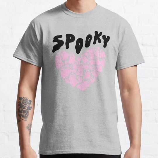 Discover Spooky Ghost Heart T-shirts