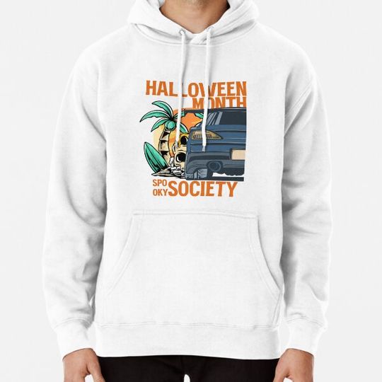 Discover Halloween month spooky society Hoodies