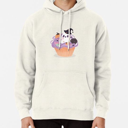 Discover Spooky Month Cupcake. Halloween dessert Hoodies