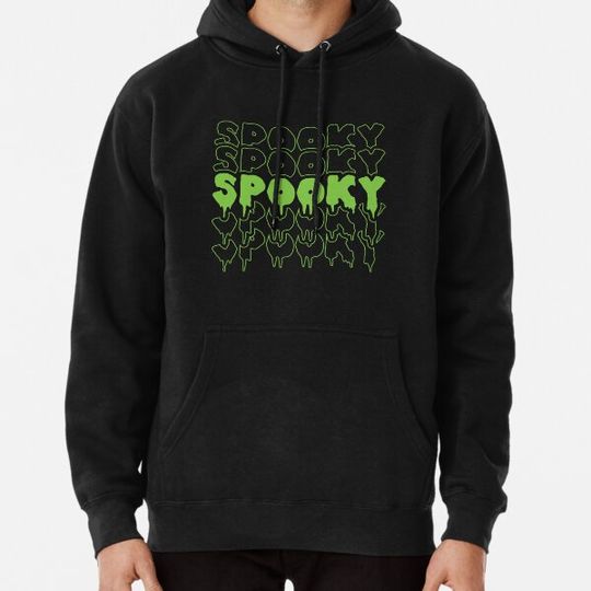 Discover Spooky Halloween Typography Text Effect Hoodies