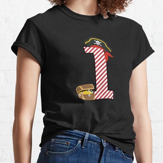 Discover first 1st pirate birthday party - perfect for the pirate themed birthday party T-shirts