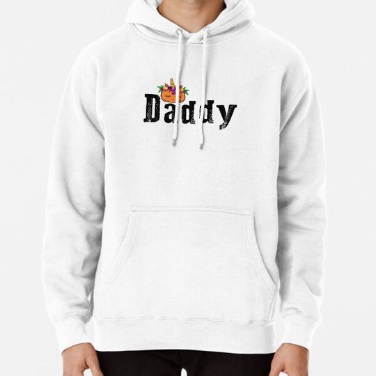 Discover Daddy Unicorn Pumpkin 1st Birthday cute Matching family gift Hoodies