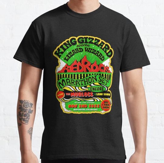 Discover  Of King Gizzard And The Lizard Wizard are an Australian rock T-shirts