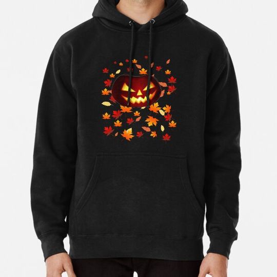 Discover Carved Pumpkin halloween, fall Hoodies