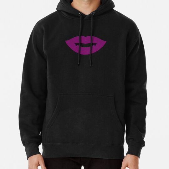 Discover Purple Vampire Lips Hoodies