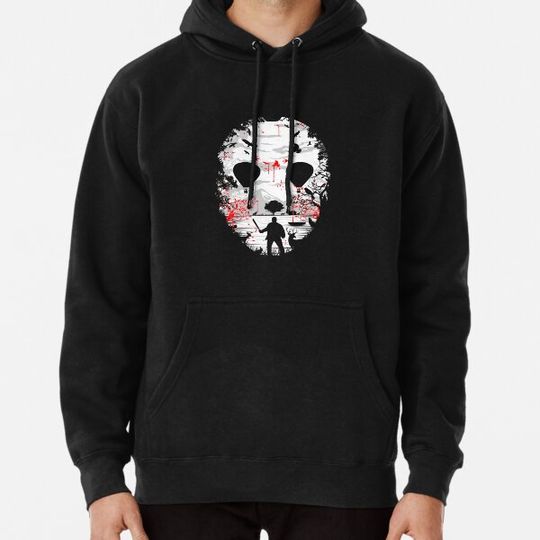 Discover Halloween mask Hoodies