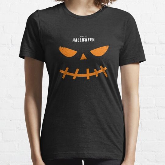 Discover Halloween Scary Evil Pumpkin Funny Pumpkin T-shirt T-shirts