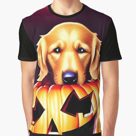 Discover Golden Retriever Halloween T-shirts