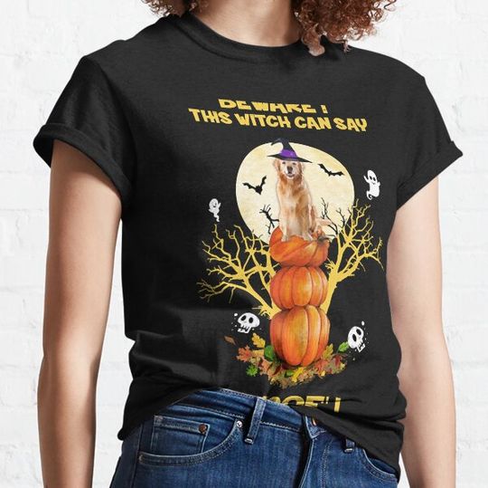 Discover Golden Retriever Halloween T-shirts