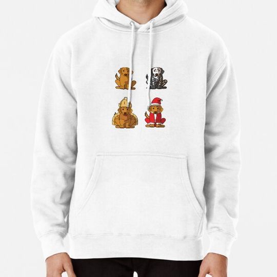 Discover Golden Retriever Halloween Christmas Thanksgiving Hoodies