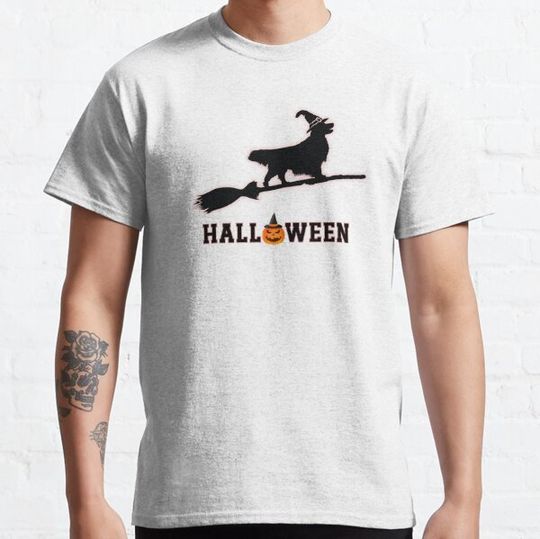 Discover Golden Retriever Halloween Dog T-shirts