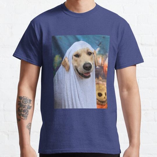 Discover Golden retriever Halloween ghost costume T-shirts