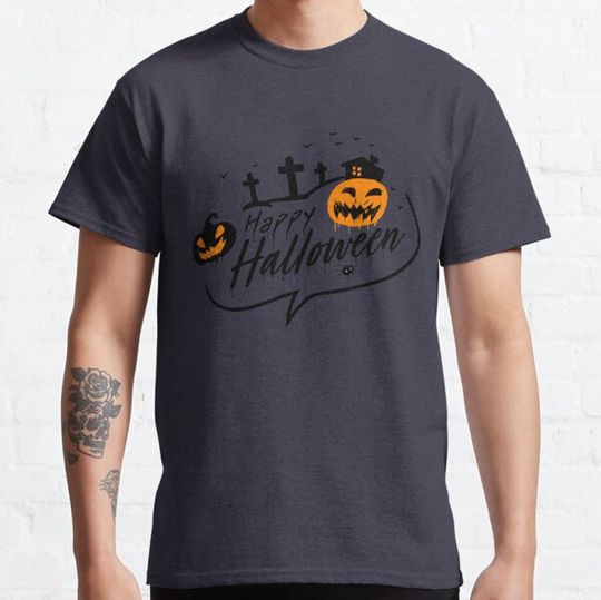 Discover Happy Halloween Kids Matching Family T-Shirt