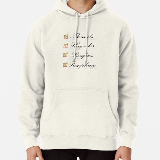 Discover Flannels, Hayride, Bonfires, Pumpkins Hoodies