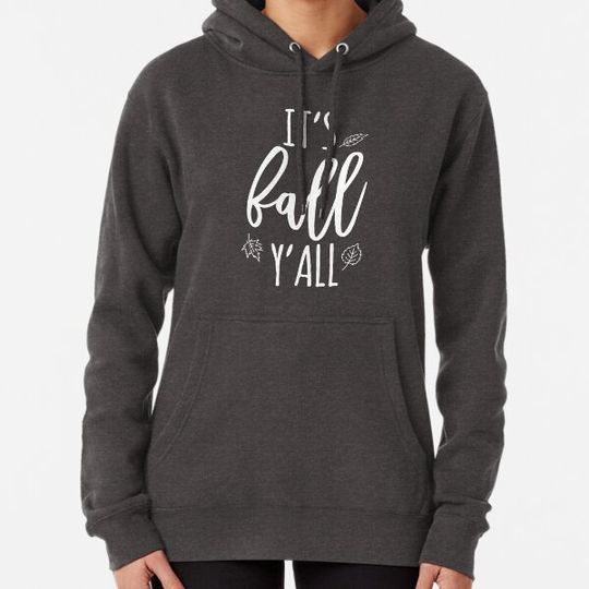 Discover It's Fall Y'all Autumn Leaves Design Hoodies