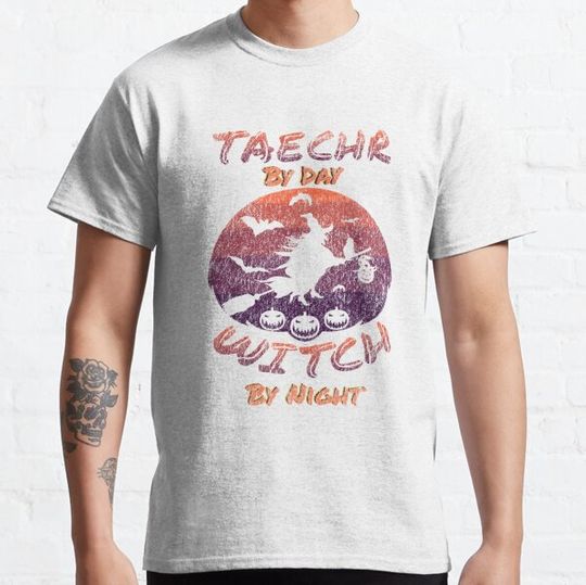 Discover Teacher By Day Witch By Night - Teacher Gifts For Halloween T-shirts