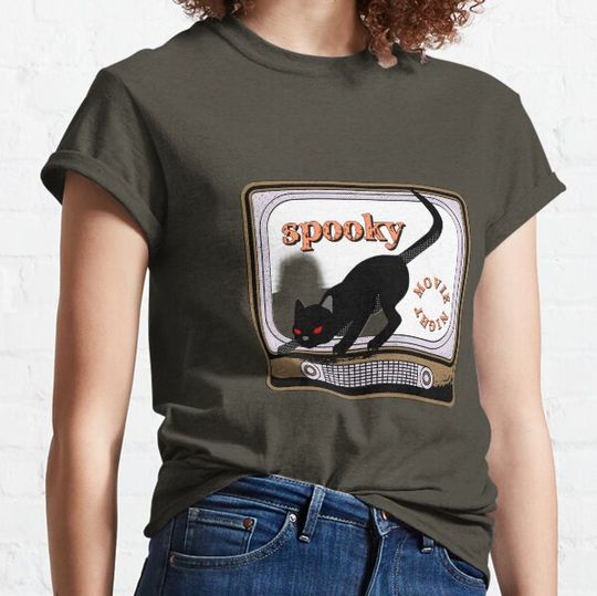 Discover Spooky movie night T-shirts