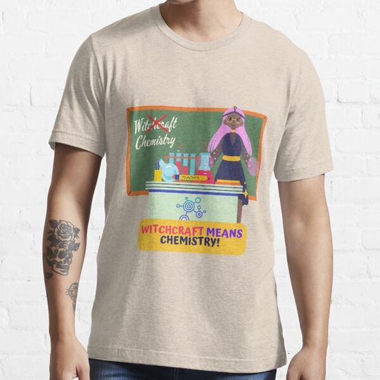 Discover Witchcraft Means Chemistry, Chemistry Teacher Halloween Design T-shirts