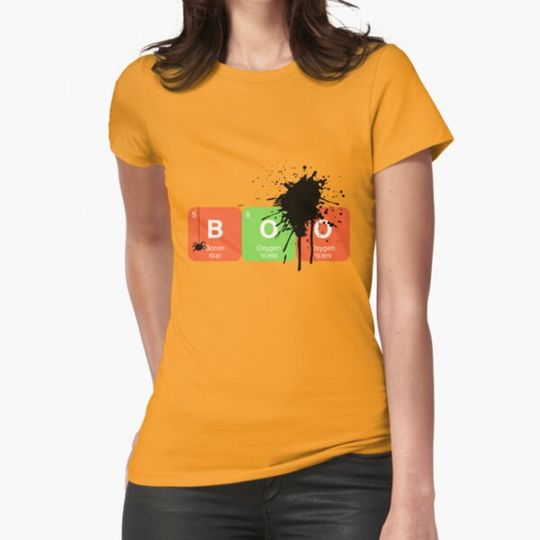 Discover Chemistry Periodic Table Elements Halloween Design T-shirts