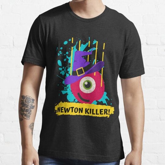 Discover Physics Newton Halloween Design T-shirts