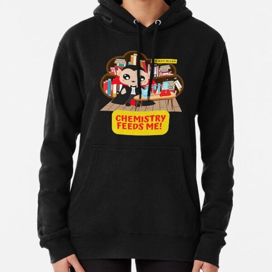 Discover Chemistry Feeds Me, Chemist Vampire Halloween Design! Hoodies