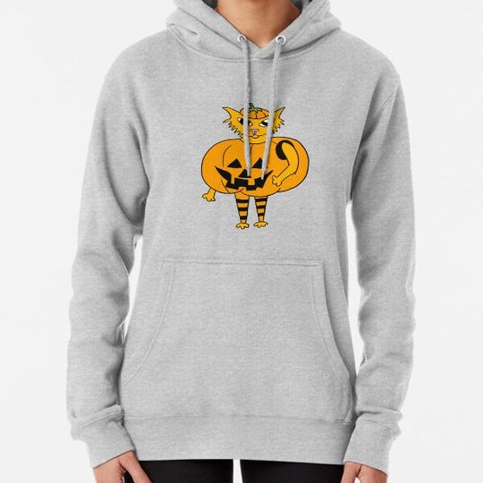 Discover Halloween Pumpkin Cat Hoodies