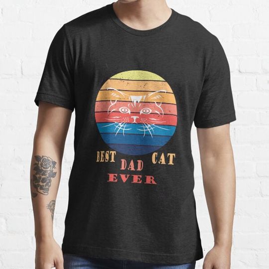 Discover best cat dad ever T-shirts
