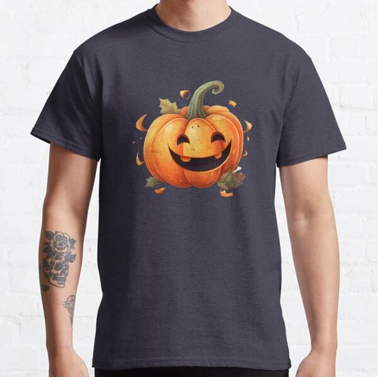 Discover Cute Pumpkin smile T-shirts