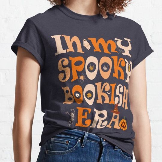 Discover In My Spooky Bookish Era - Funny Halloween - Ghost Pumpkin Witch T-shirts