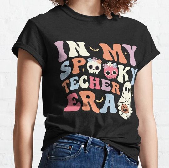 Discover In My Spooky Teacher Era Halloween Ghost T-shirts