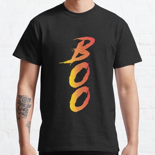Discover BOO, Gifts For Lovers HALLOWEEN Best Friend On Thanksgiving, GHOST MASK? tee design illustration T-shirts