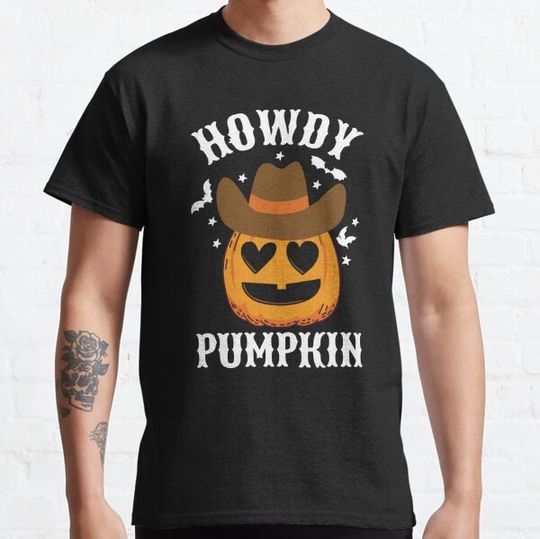 Discover Howdy Pumpkin Western T-shirts