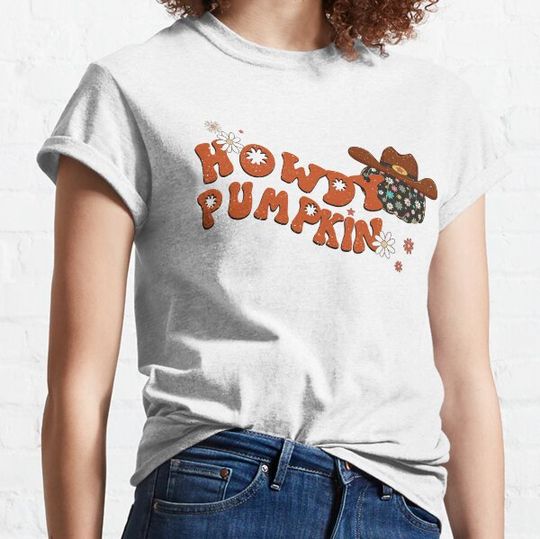 Discover Howdy Pumpkin Western T-shirts