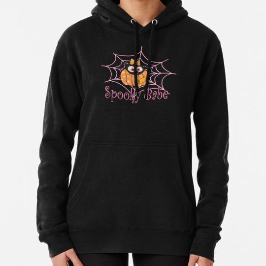 Discover SPOOKY BABE PUMPKIN SPIDER HALLOWEEN Hoodies