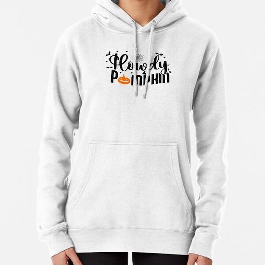 Discover Howdy Pumpkin Western Hoodies