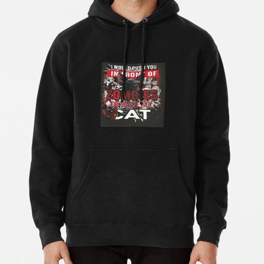 Discover Sphynx Cat Save My Cat Zombie Hoodie