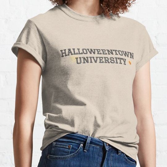 Discover Halloweentown University | Black and white | Halloween shirt T-shirts