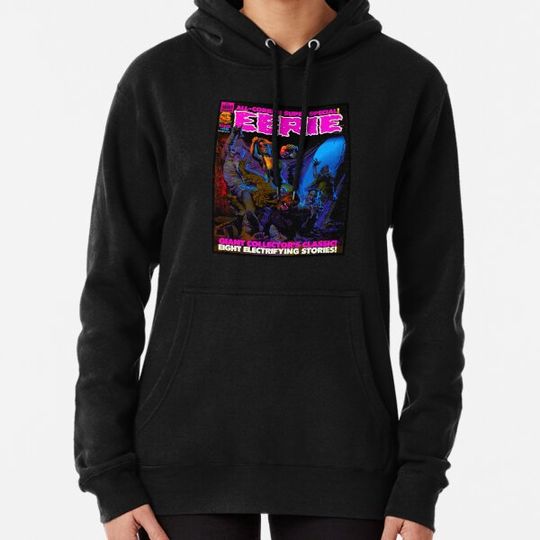 Discover ANOTHER GREAT VINTAGE EERIE #86 MAGAZINE COVER! Hoodies