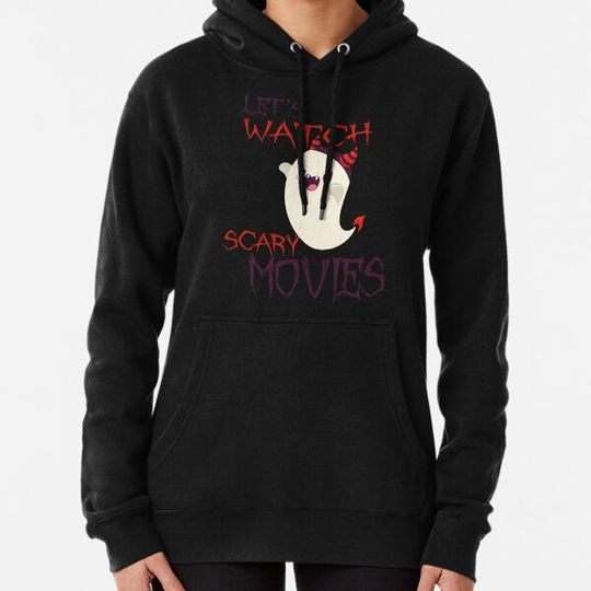 Discover LET’S WATCH SCARY Movies , scary halloween decor or gift for brother Hoodies