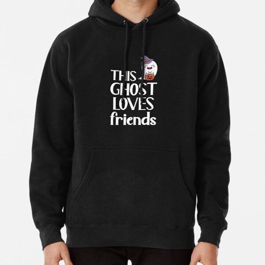 Discover Halloween This Ghost Loves friends Spooky Haunted Costume Hoodies