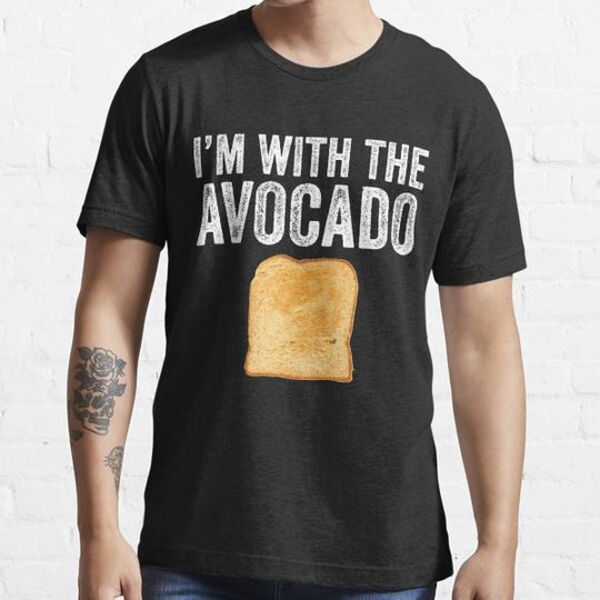 Discover I'm With The Avocado Halloween Toast T-shirts