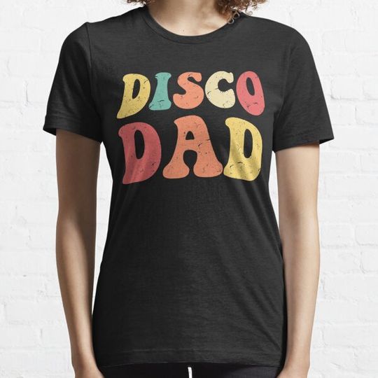 Discover Disco Dad, T-Shirt 1970s, Disco King, Matching Couple Shirts T-shirts