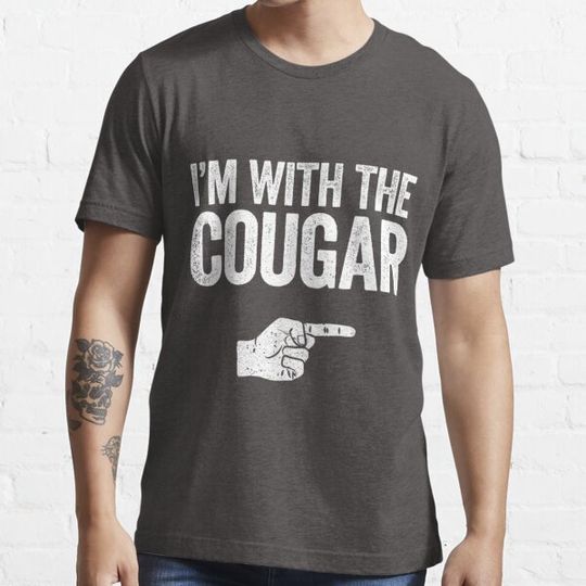 Discover I'm With The Cougar Matching Cougar Costume T-shirts
